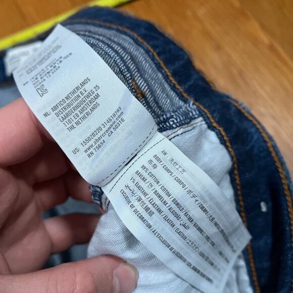 Abercrombie & Fitch Jeans Womens 40”x29” 34/18STag '90s Straight Ultra High Rise - Picture 10 of 11